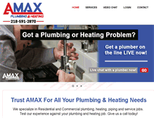 Tablet Screenshot of amaxduluth.com